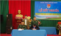 Đoàn cơ sở Trung đoàn 246 tổ chức kết nghĩa với Đoàn Thanh niên xã Na Mao